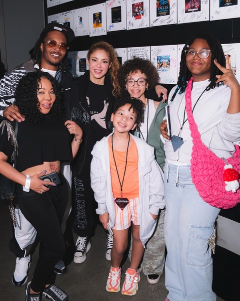 T.I., Tiny Harris & leurs enfants
